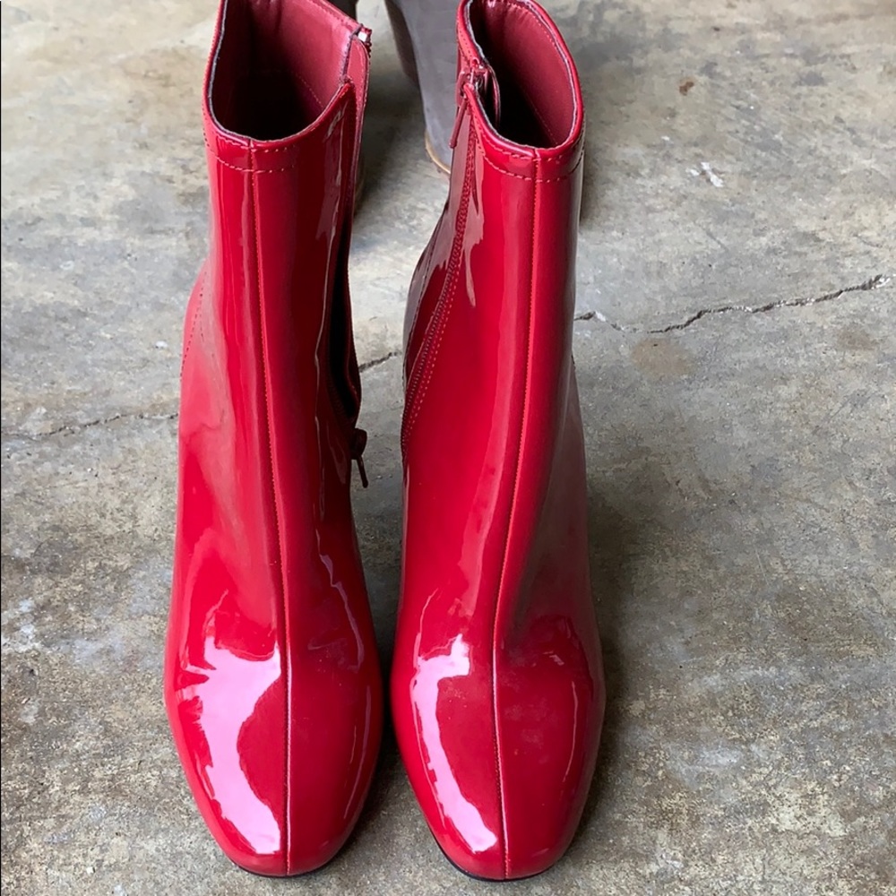 Red booties